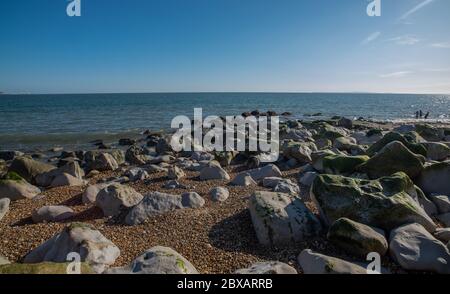 Varie località intorno a New Forest che includono Beaulieu, Medford, Lymington, Highcliffe. Foto Stock