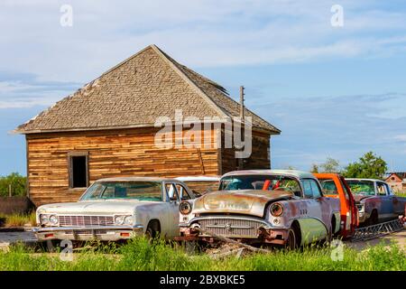 Robsart è un comune rurale del 51 di Reno, in provincia di Saskatchewan, in Canada. Robsart aveva una popolazione di Foto Stock