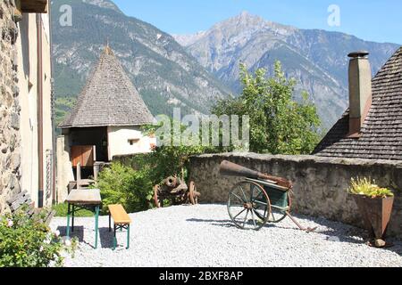 Castello di Landeck in Germania Foto Stock