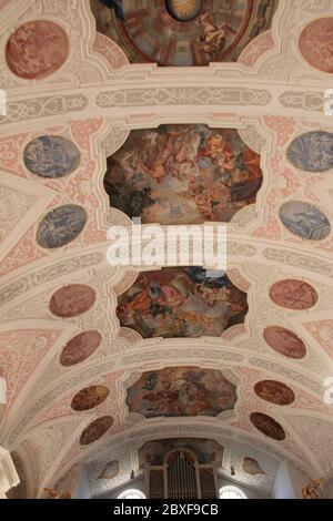 La chiesa dell'Assunzione della Vergine Maria a San Giovanni in Austria Foto Stock