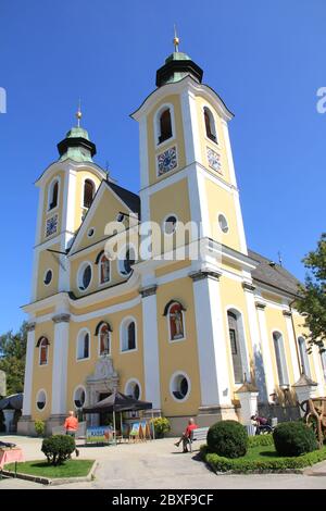 La chiesa dell'Assunzione della Vergine Maria a San Giovanni in Austria Foto Stock