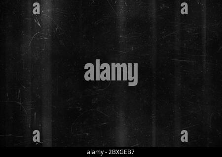Polvere graffi sfondo strato distendito. Design con polvere e graffi. Livello editor foto in difficoltà con spazio di copia. Foto Stock