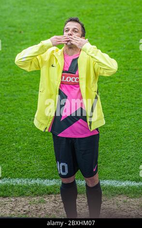 Alessandro del Piero nella sua ultima partita ufficiale con Juventus Foto Stock