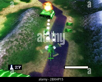 Army Men Air Combat - Nintendo 64 Videogame - solo per uso editoriale Foto Stock