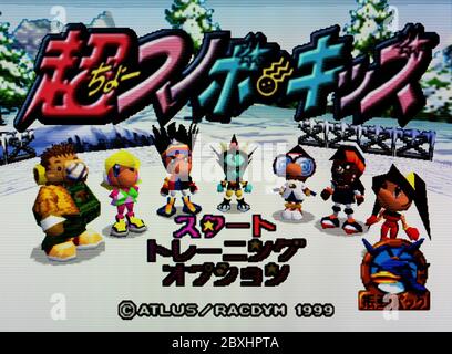 Chou Snobo Kids - Nintendo 64 Videogame - solo per uso editoriale Foto Stock