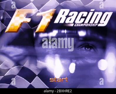 F1 Racing Championship - Nintendo 64 Videogame - solo per uso editoriale Foto Stock