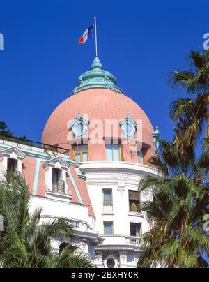 Le Negresco Hotel, Promenade des Anglais, Nizza Côte d'Azur, Alpes-Maritimes, Provence-Alpes-Côte d'Azur, in Francia Foto Stock