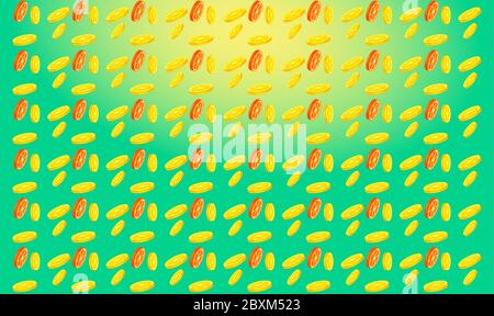 design tessile digitale di arte colorata Illustrazione Vettoriale