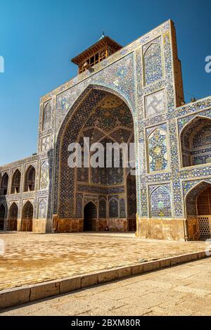 Imam moschea, Isfahan, Iran Foto Stock