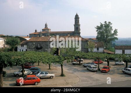 Abbazia di Sobrado a Sobrado, Galizia, Spagna (foto 1989) Foto Stock