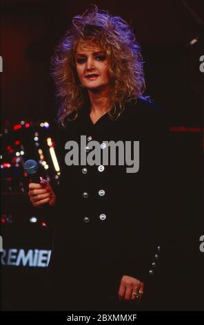 RTL Samstag Nacht, Comedyshow, Deutschland 1993 - 1998, Stargast: Britische Rock- und Popsängerin Bonnie Tyler Foto Stock