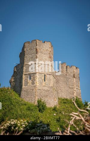 Il Torrione del Castello di Lewes, Sussex orientale, Regno Unito Foto Stock