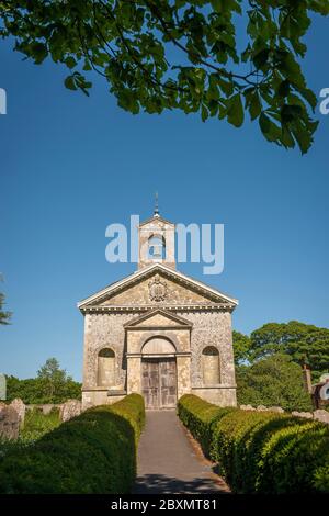 La Chiesa Parrocchiale di Santa Maria Vergine, Glynde, Sussex Est, Regno Unito Foto Stock