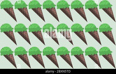 design tessile digitale dell'arte su sfondo astratto Illustrazione Vettoriale
