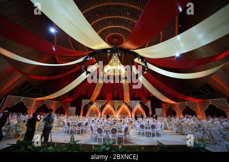 Decorazione di evento, ristorante , Foto Stock