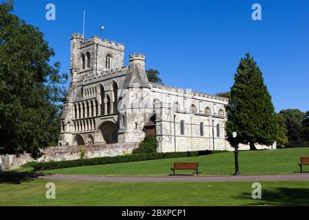 Chiesa Priorato di San Pietro, Dunstable, Bedfordshire, Inghilterra, Regno Unito, Europa Foto Stock