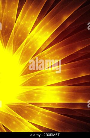 Fuoco sfondo astratto per il design creativo. Rosso scuro e arancione Foto Stock