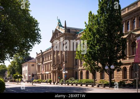 Il Museo di Storia Naturale Alexander Koenig su Adenauer Allee, Nord Reno-Westfalia, Bonn, Germania. Das Naturkundemuseum Alexander Koenig an der ad Foto Stock