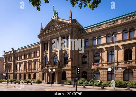 Il Museo di Storia Naturale Alexander Koenig su Adenauer Allee, Nord Reno-Westfalia, Bonn, Germania. Das Naturkundemuseum Alexander Koenig an der ad Foto Stock