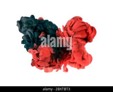 Buona idea concetto di astrazione del colore, spazio macro mondo. Foto Stock
