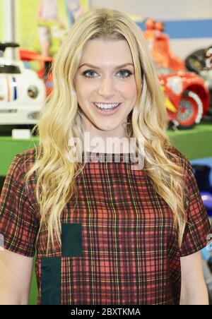 Anna Williamson, Toy Fair, Olympia, Londra. REGNO UNITO Foto Stock