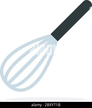 Frusta per montare vettore piatto isolato Illustrazione Vettoriale