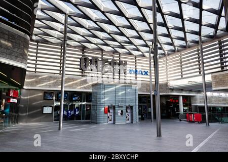 Cinema Odeon, centro commerciale, Liverpool Foto Stock