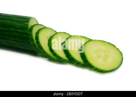cetriolo affettato Foto Stock