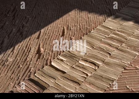 Percorso fatto di rocce nella cella di prigione del castello If Foto Stock