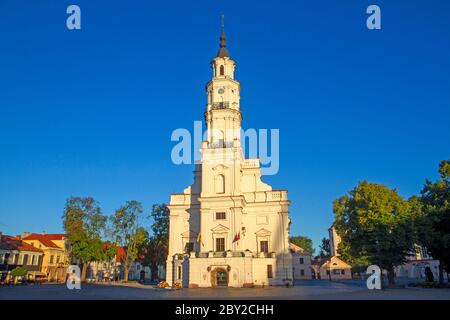 Kaunas Town Hall Foto Stock