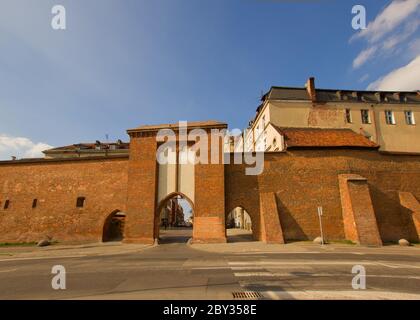 Porta dei marinai, Torun, Polonia Foto Stock