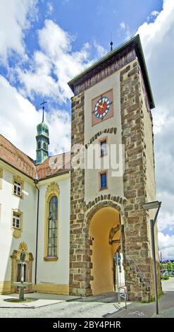 Bickentor Villingen, la Foresta Nera Foto Stock