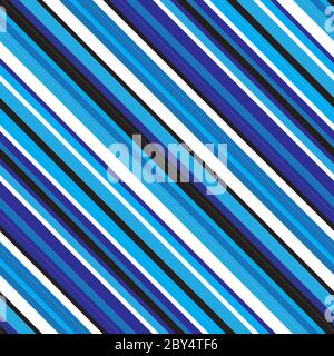 Ripetizione senza giunture con linee di colore oblique Illustrazione Vettoriale