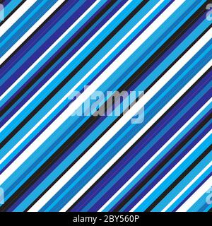 Ripetizione senza giunture con linee di colore oblique Illustrazione Vettoriale