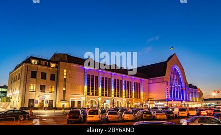 Stazione ferroviaria principale di Kiev, Ucraina Foto Stock