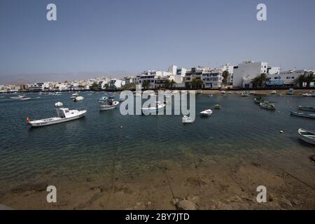 charco de san gines a arrecife su lanzarote Foto Stock