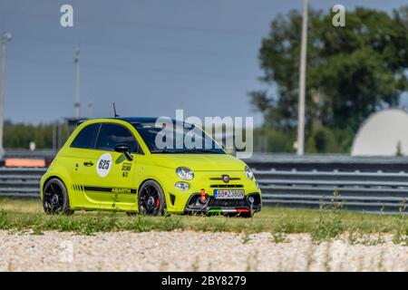 Abarth 500 Cup Slovacchia 2020 maggio Foto Stock