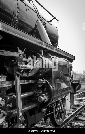 BR '5MT' 4-6-0 No. 45305, Loughborough sulla Great Central Railway Foto Stock