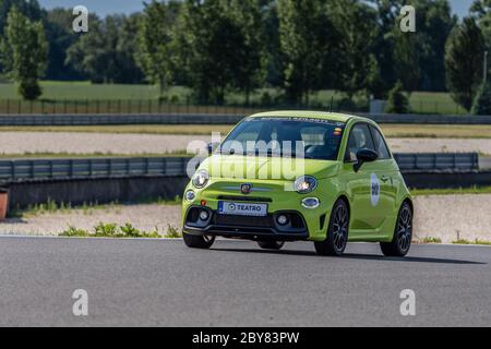 Abarth 500 Cup Slovacchia 2020 maggio Foto Stock