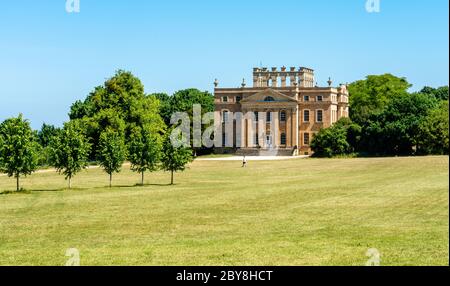 Kings Weston House e parco a Bristol Regno Unito progettato da Sir John Vanbrugh per Edward Southwell all'inizio del 18 ° secolo Foto Stock