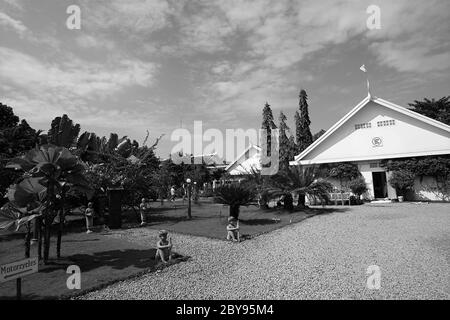 Ospedale di emergenza, Battambang, Cambogia, Asia, effetti delle mine Foto Stock