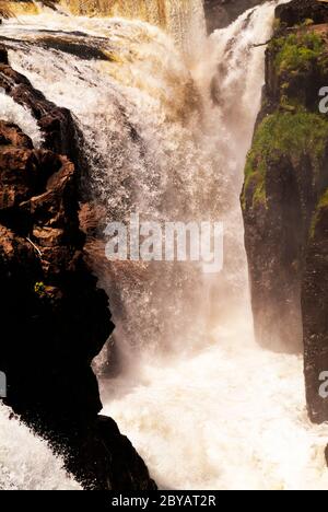 PARKS AND RECRERATION VOLUME 3: Paterson Great Falls National Historic Park in New Jersey. Foto Stock