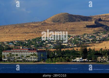 Lahaina Shores Resort, Lahaina, Maui Island, Hawaii, Stati Uniti Foto Stock