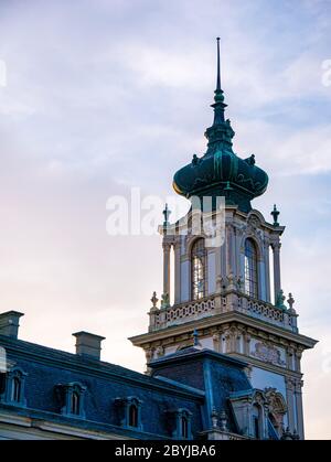 Vista sul Palazzo Festetics Kastely a Keszthely, Ungheria Foto Stock