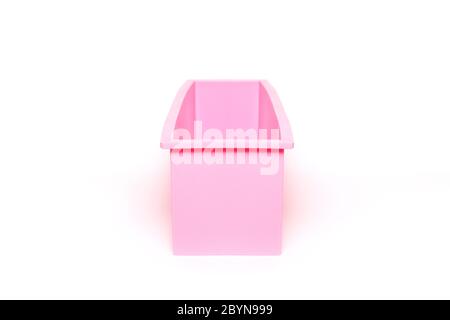 stampo in silicone per sapone isolato su fondo bianco Foto Stock