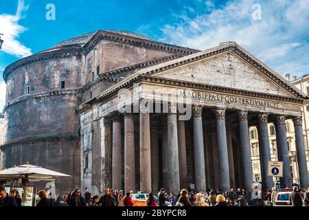 Pantheon a Roma Foto Stock