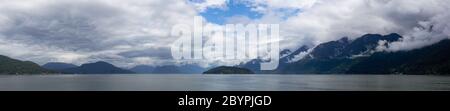Splendida vista panoramica su Howe Sound Foto Stock