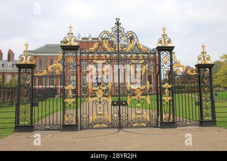 Kensington Palace a Londra in Inghilterra Foto Stock