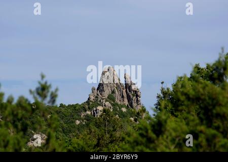 Monte Moro, Costa Smeralda, Sardegna, Italia Foto Stock