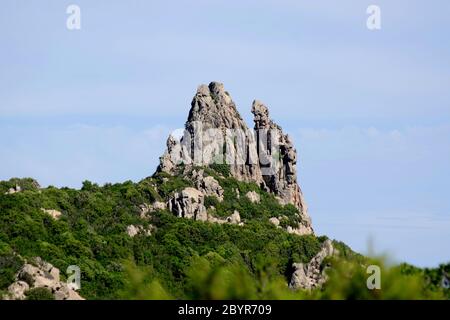 Monte Moro, Costa Smeralda, Sardegna, Italia Foto Stock